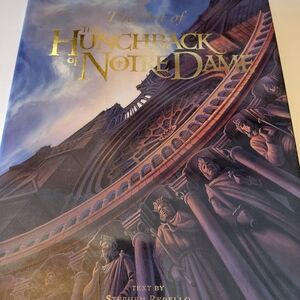 The Art of The Hunchback of Notre Dame Disney Stephen Rebello 1996 VTG Hardback